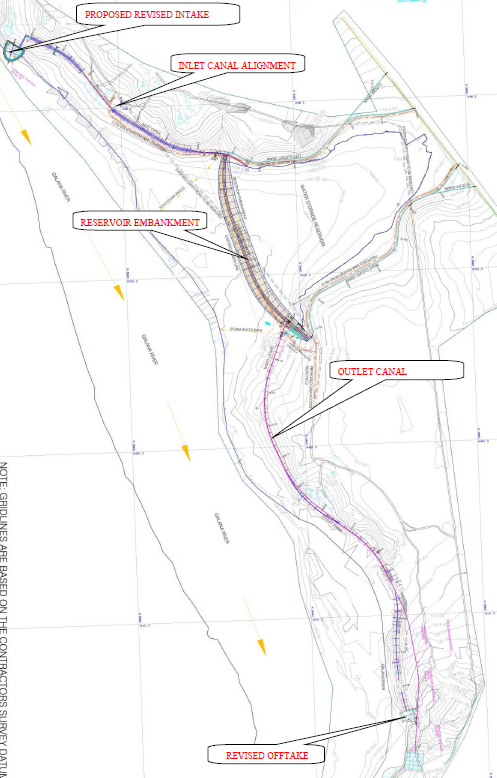 GALANA KULALU RESERVOIR LAYOUT